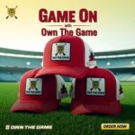 Hattrix Own Thw Game - Red Trucker cap