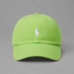 Green Polo-Inspired Iconic Chino Cap