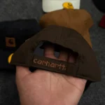 Carhartt-Inspired Classic Canvas Patch Cap - Image 4