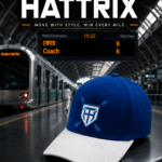 Hattrix Royal Blue & White Suede Cap