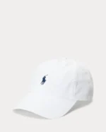 White Polo-Inspired Iconic Chino Cap