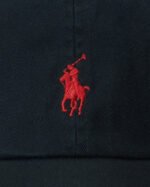 Black Polo-Inspired Iconic Chino Cap - Image 2