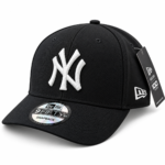 Black NY Logo Baseball Cap