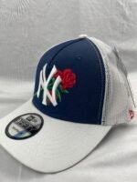 NY Flower Embroidery Limited Edition Trucker Cap - Image 3