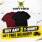 Solid T-Shirt 3-Piece Combo