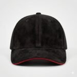 Bold Black Sandwich Cap